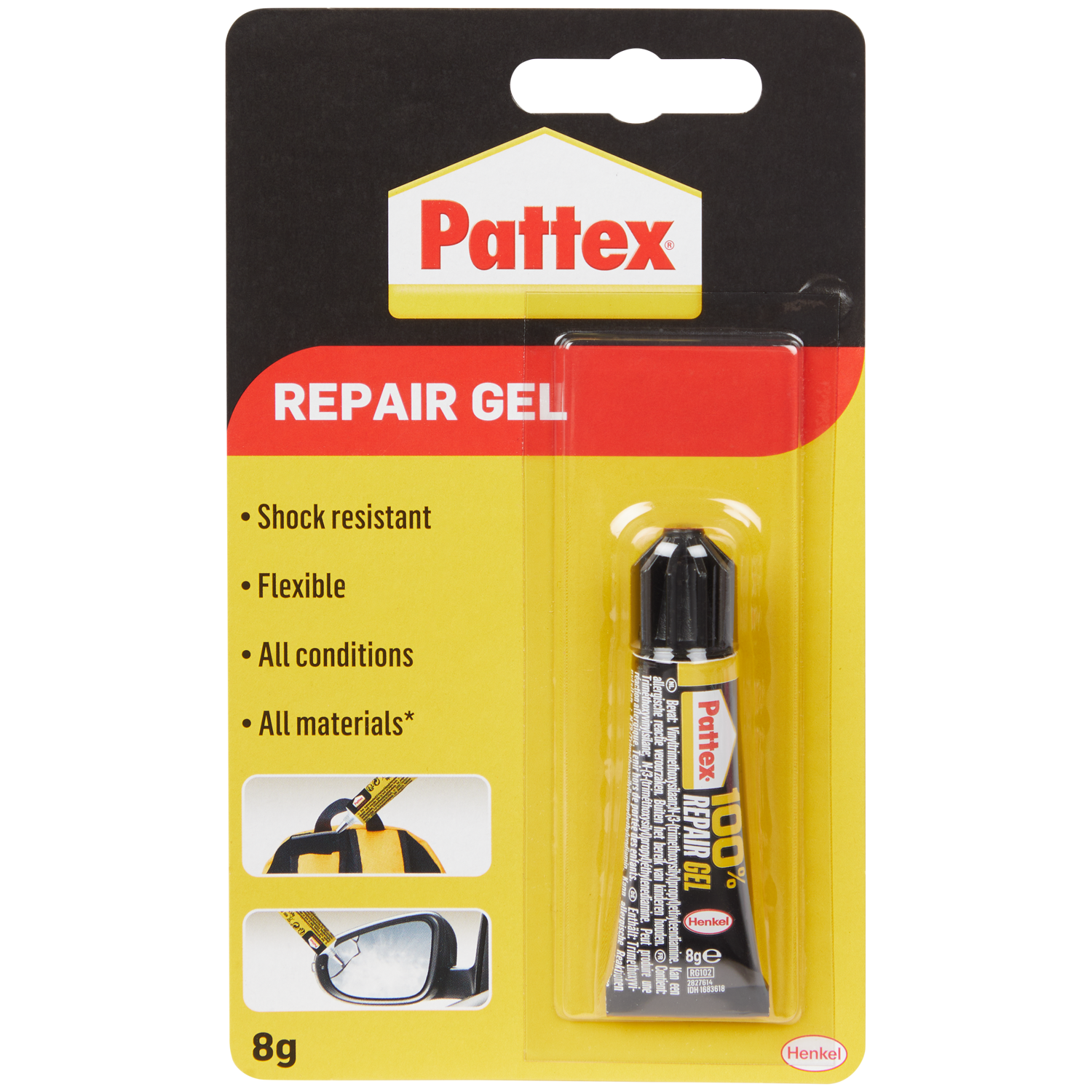 Pattex 100% repair gel-lijm