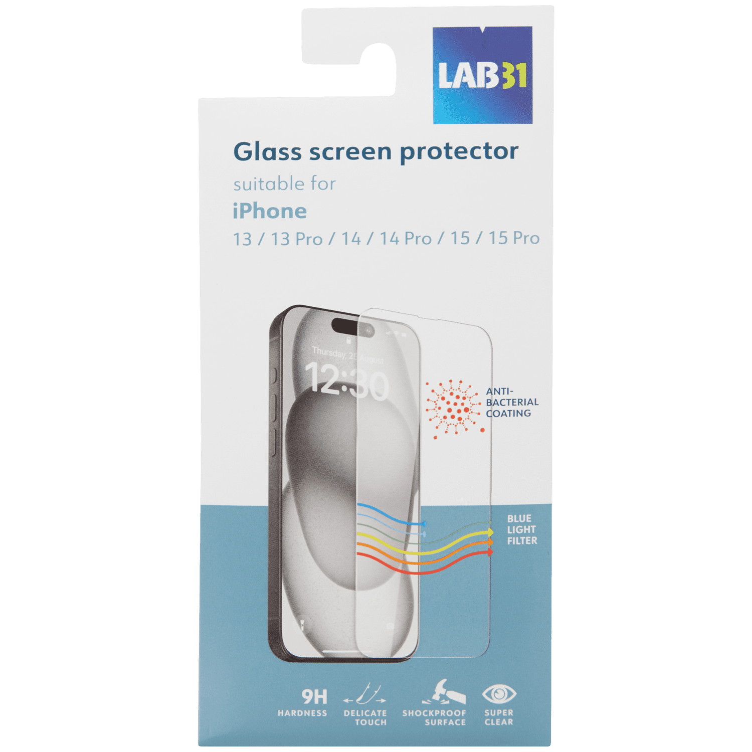 Protection écran IPhone En Verre Trempé - Film Protecteur Glass 9H Anti-rayures | Compatible IPhone
