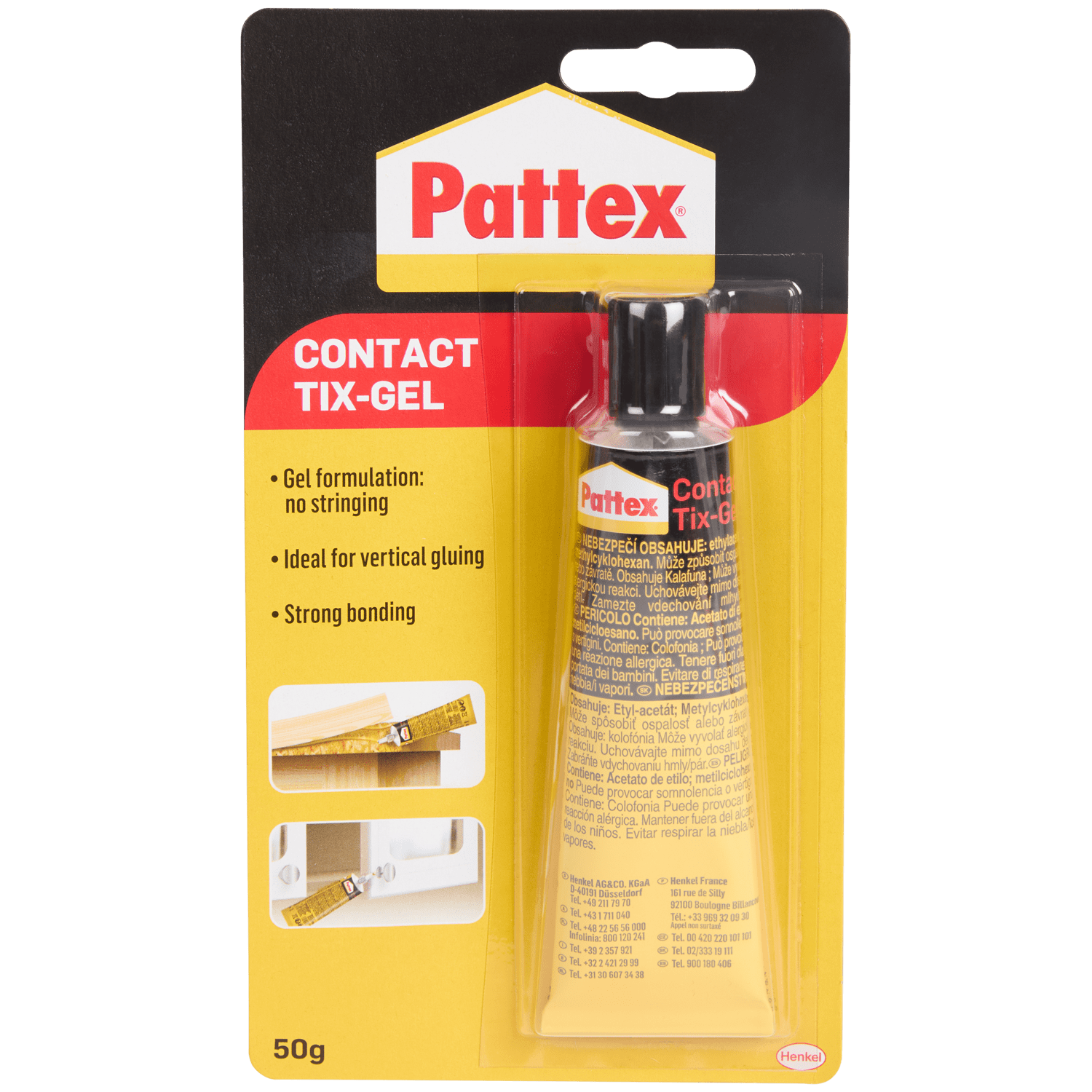 Pattex contactlijm Tix-Gel