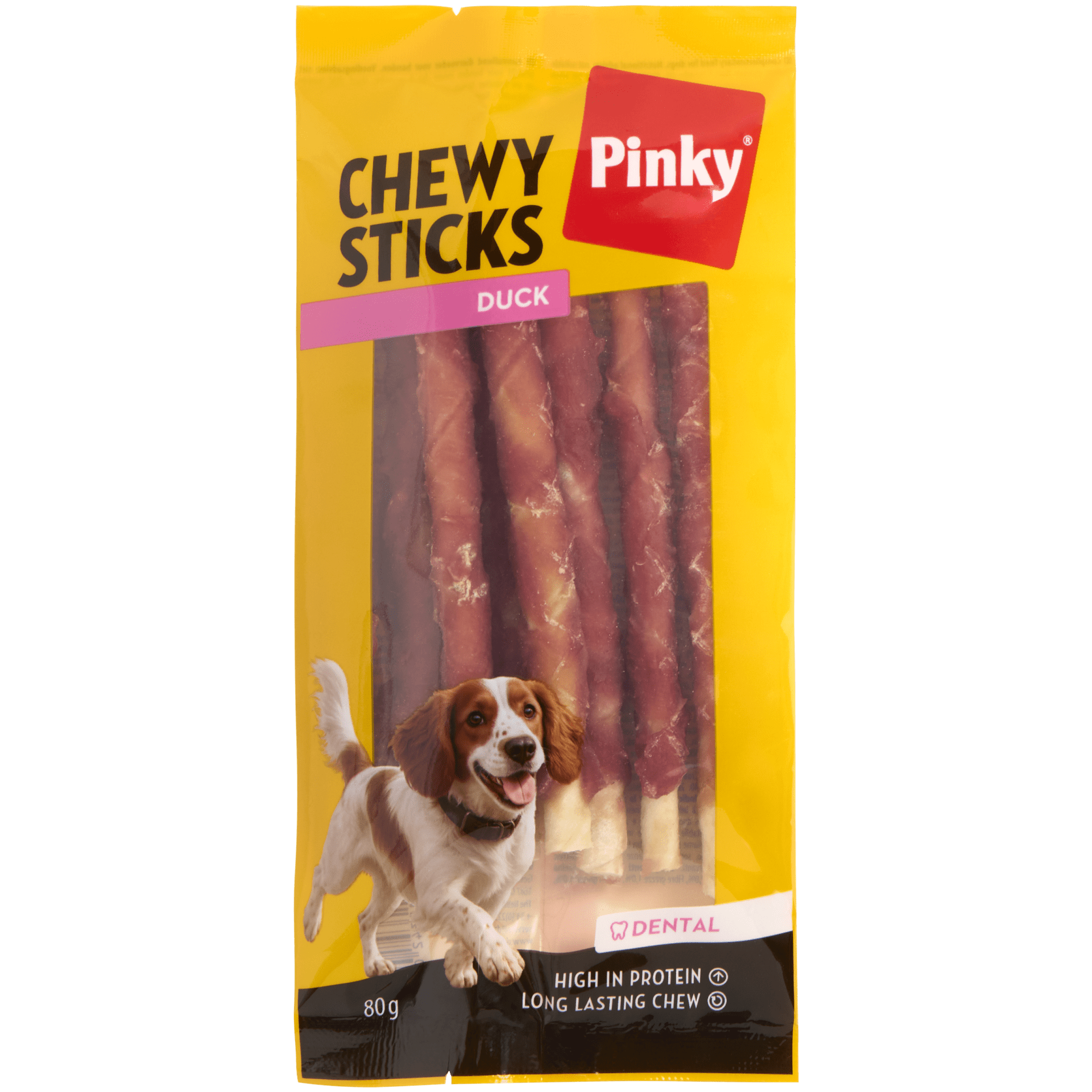 Pinky hondensnacks Chewy Sticks