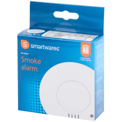 SMARTWARES - Rm620 Rilevatore Di Fumo Inclusa Batteria Con 10 Anni Di Vita, Mini A Batteria