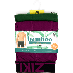 Ziki Bambus-Boxershorts  Man, 2 Stck | Action DE