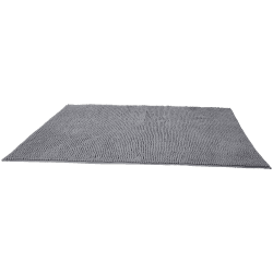 XCQZ Tappeto Bagno Peluche,Tappeto da Bagno Antiscivolo, Tappetino da Bagno Assorbente in Velluto Blu Ciniglia, Adatto per Bagno, Camera da Letto, Ovunque La Famiglia (50 * 80