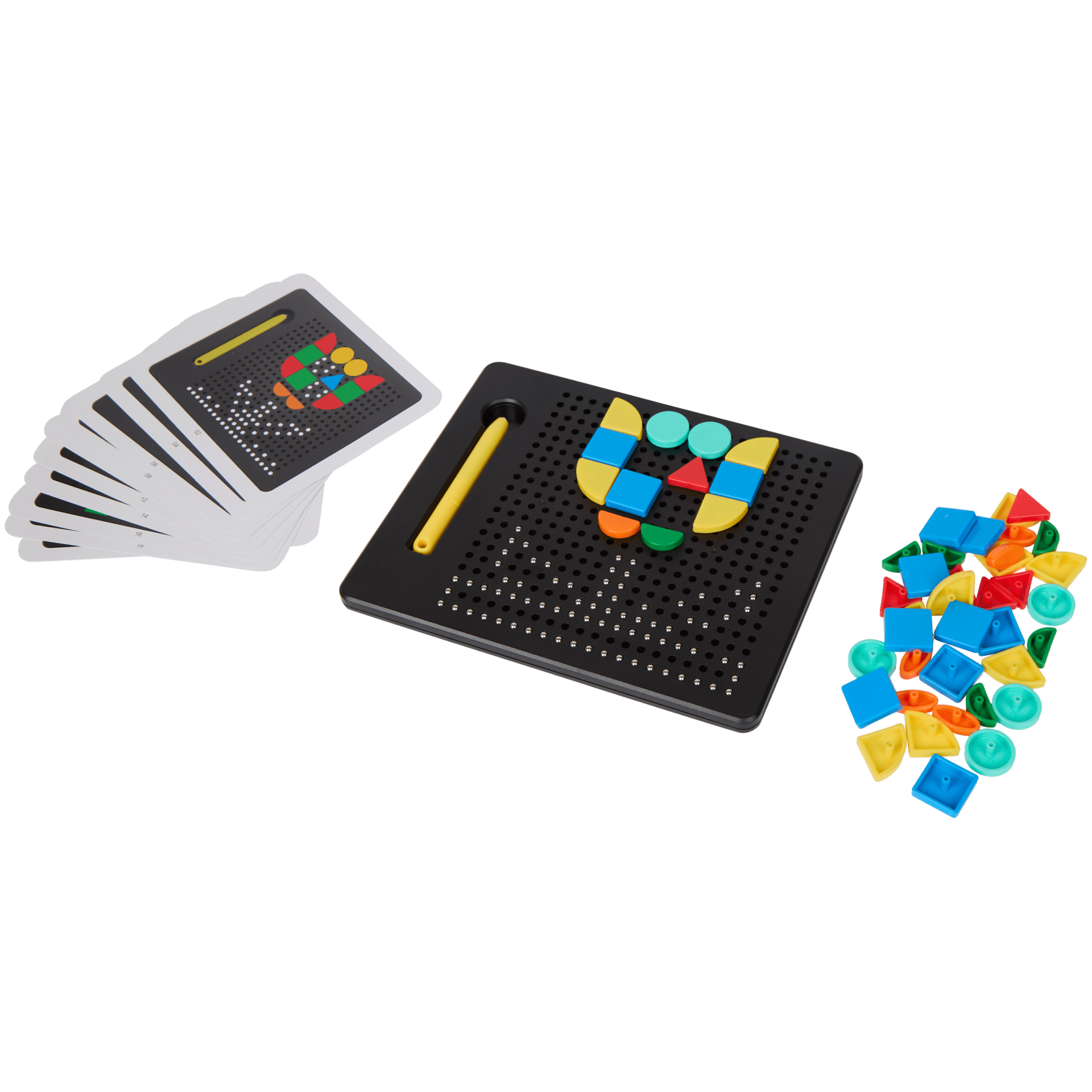 Tableau Magnétique Créatif Chat – Stylo à Billes, Effacement Par Secousse, Bleu, Dès 3 Ans