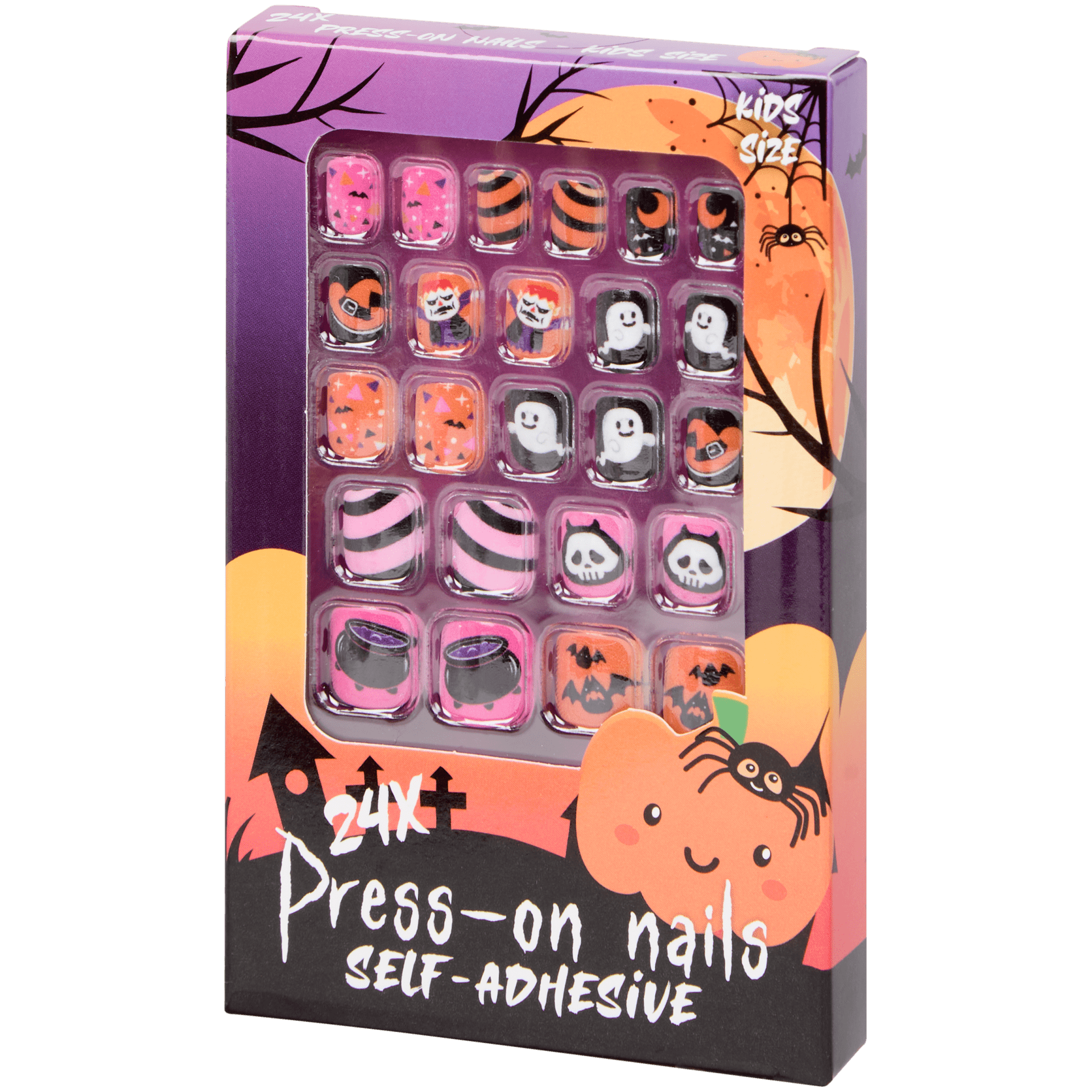 Halloween zelfklevende kunstnagels