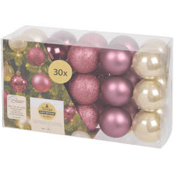 Set Weihnachtskugeln