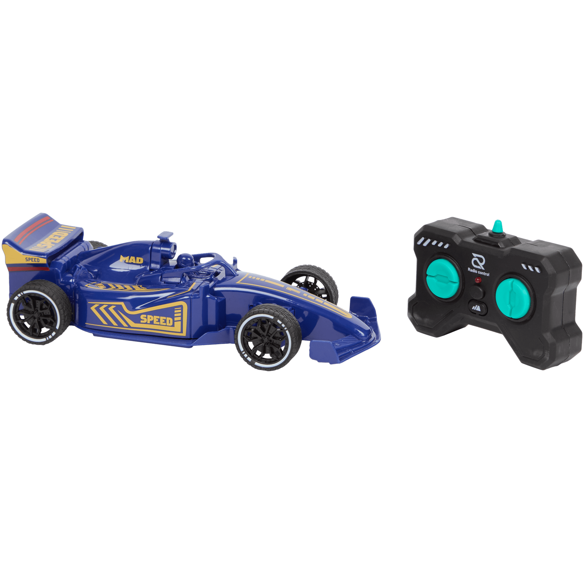Afstand bestuurbare raceauto
