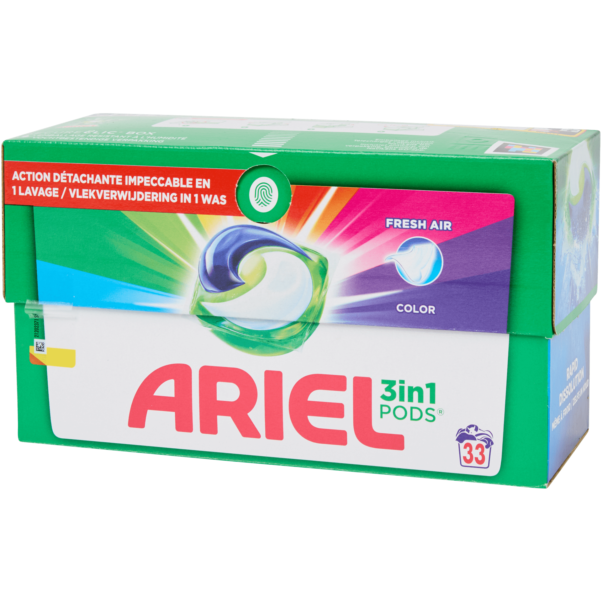 Ariel 3-in-1 pods Fresh Air Color