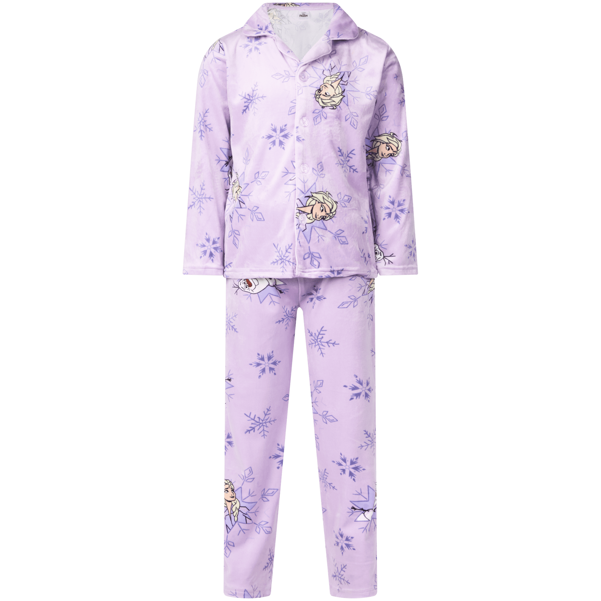 Velours meisjes pyjama