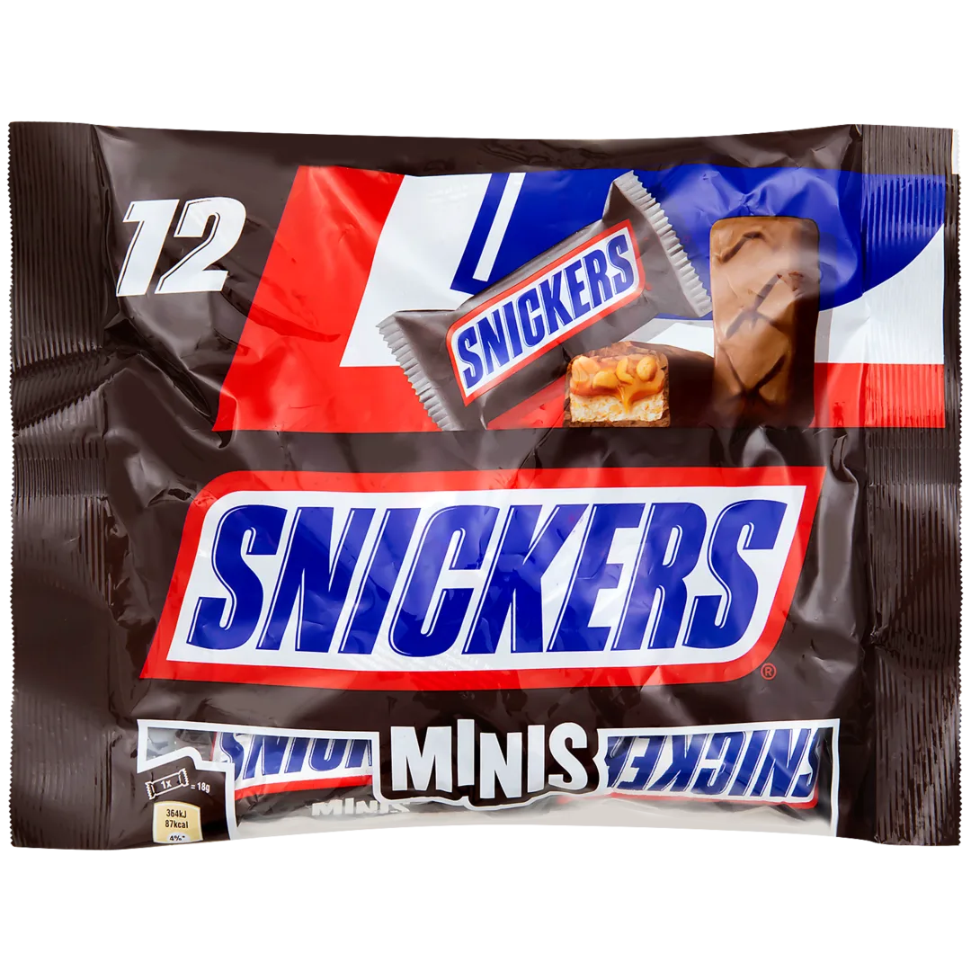 Chocolate Snickers Mini's