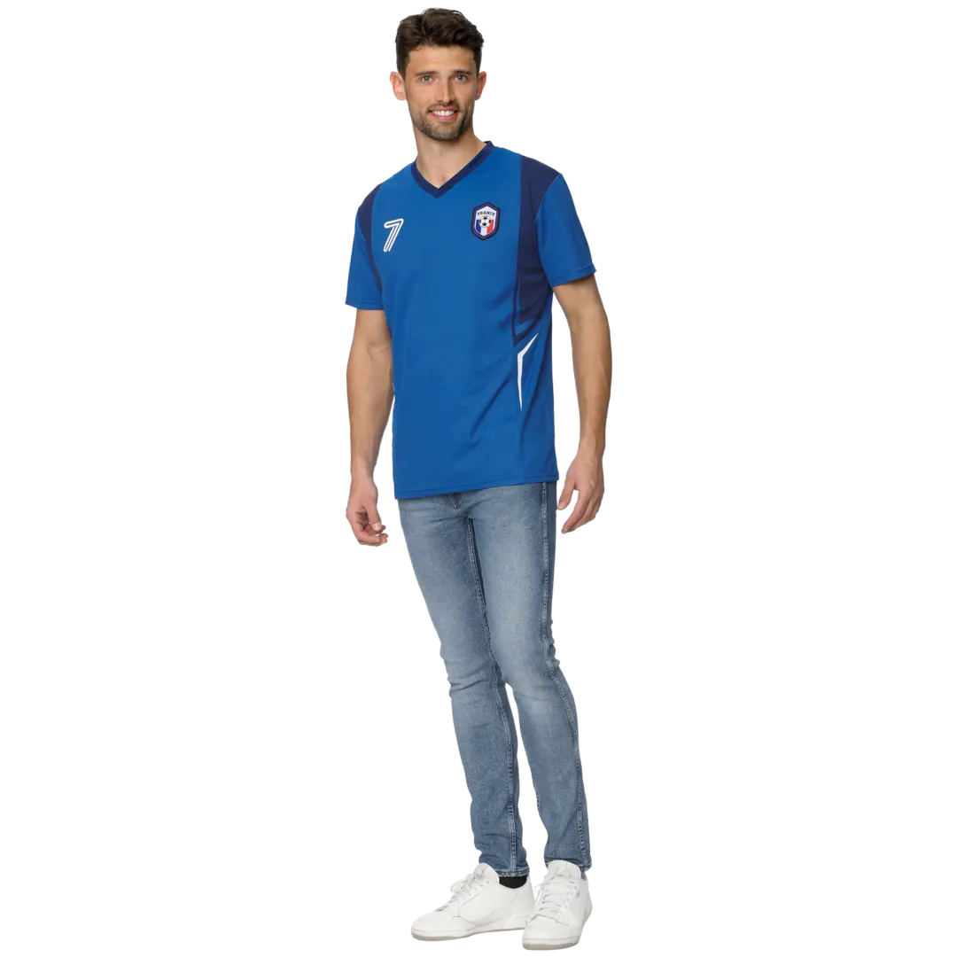 Maillot de football aux couleurs de la France 1