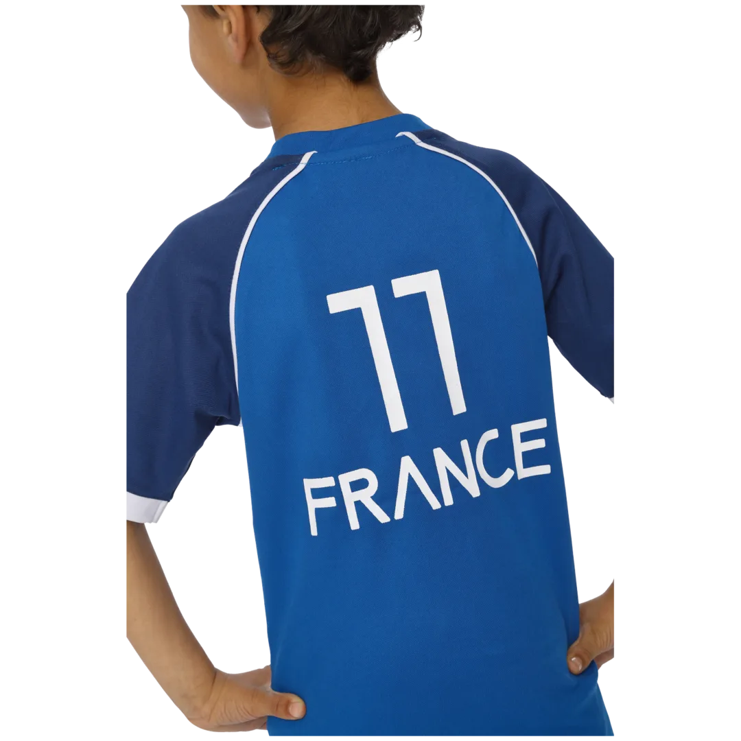 Tenue de football aux couleurs de la France 2