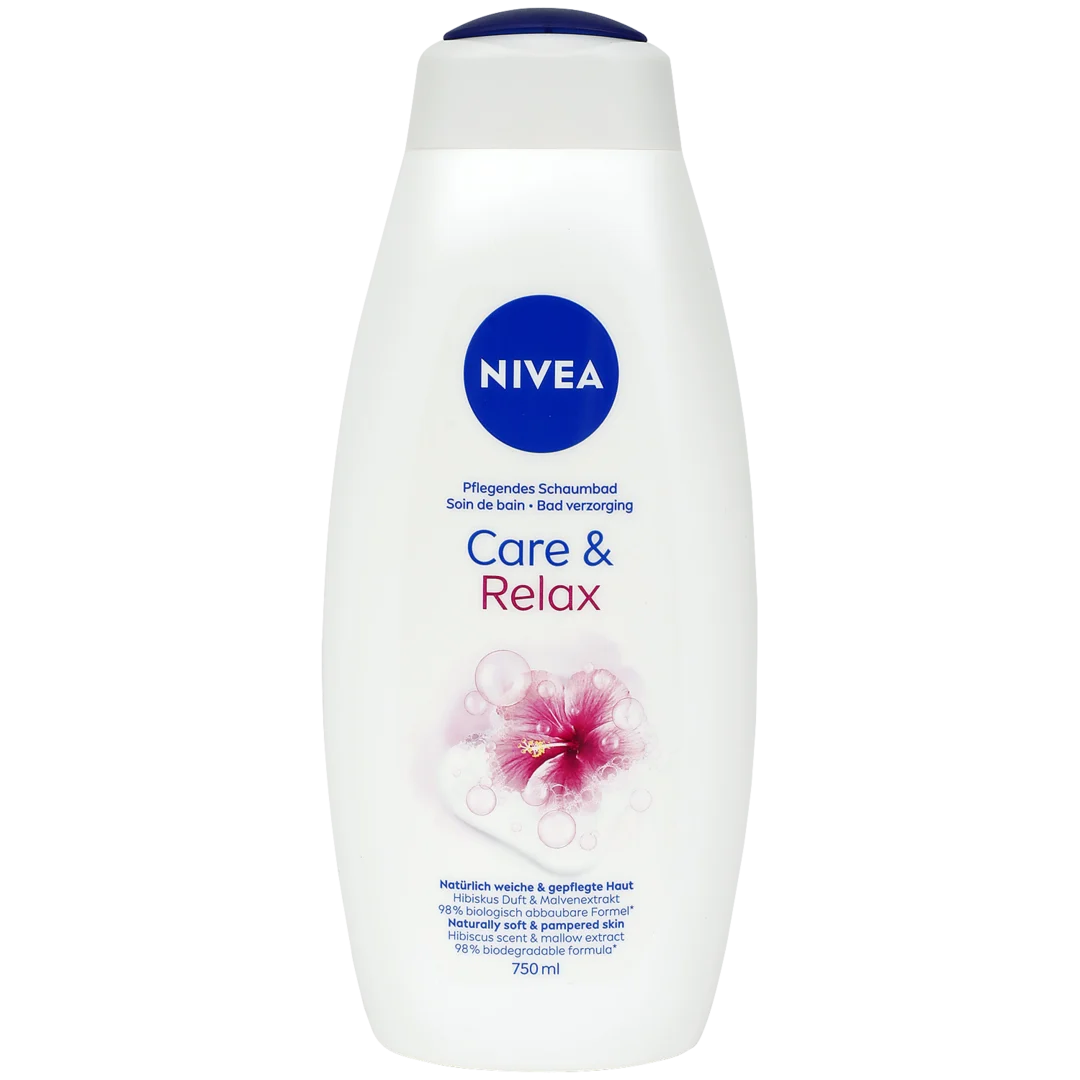 Gel de banho Nivea Care & Relax 2
