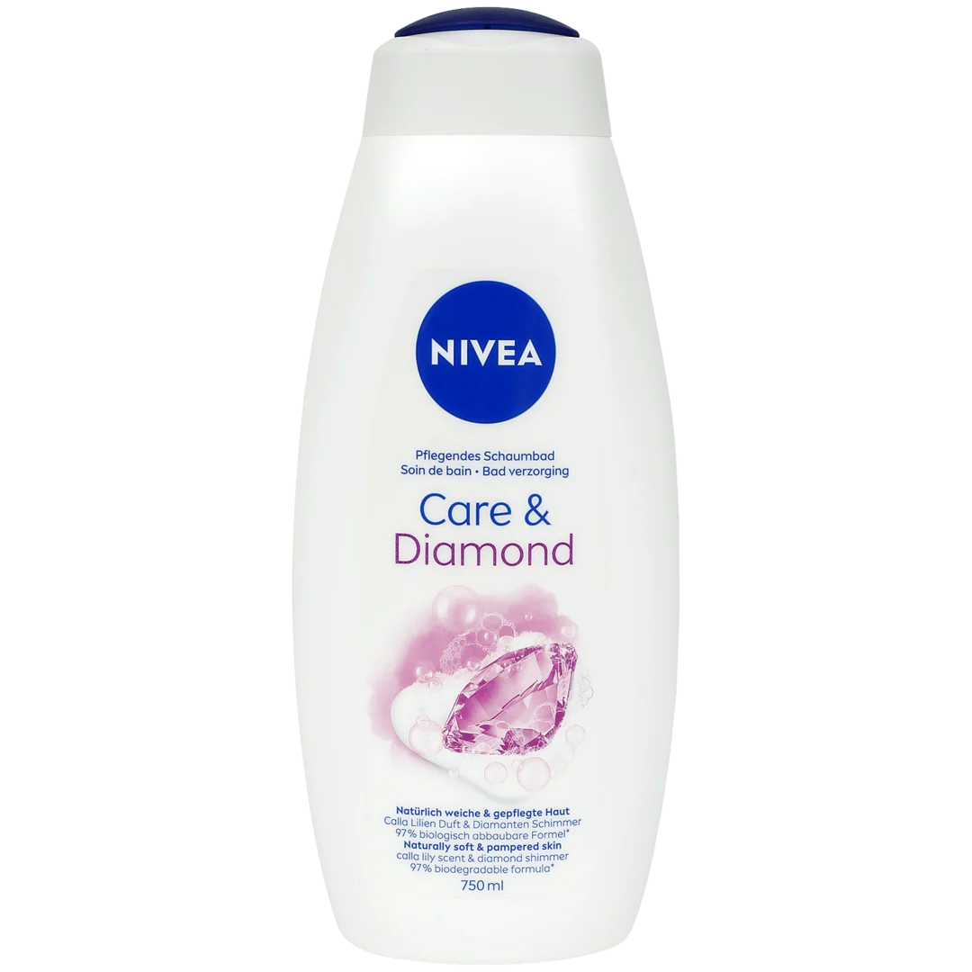 Gel de banho Nivea Care & Diamond 2