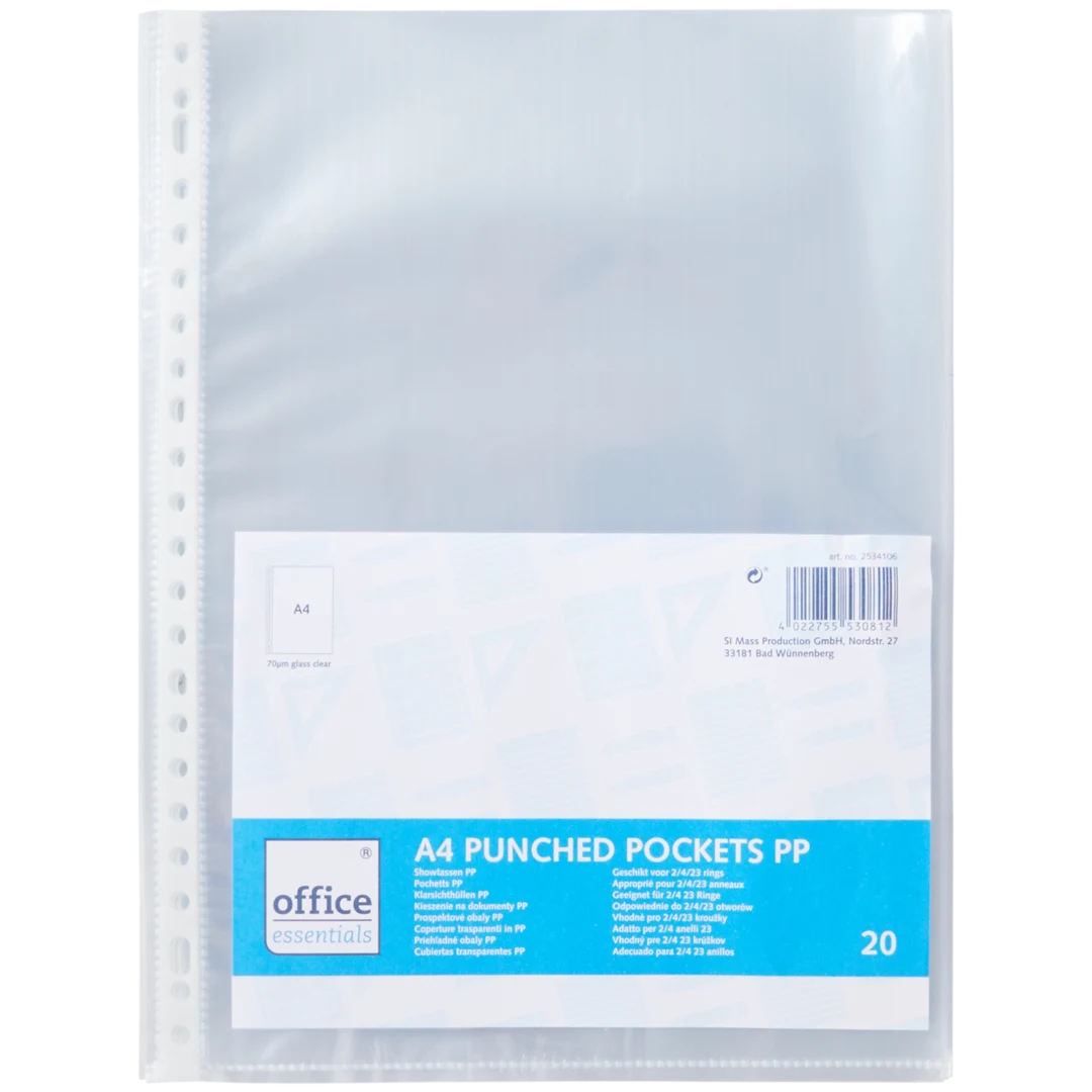 Office Essentials showtassen A4