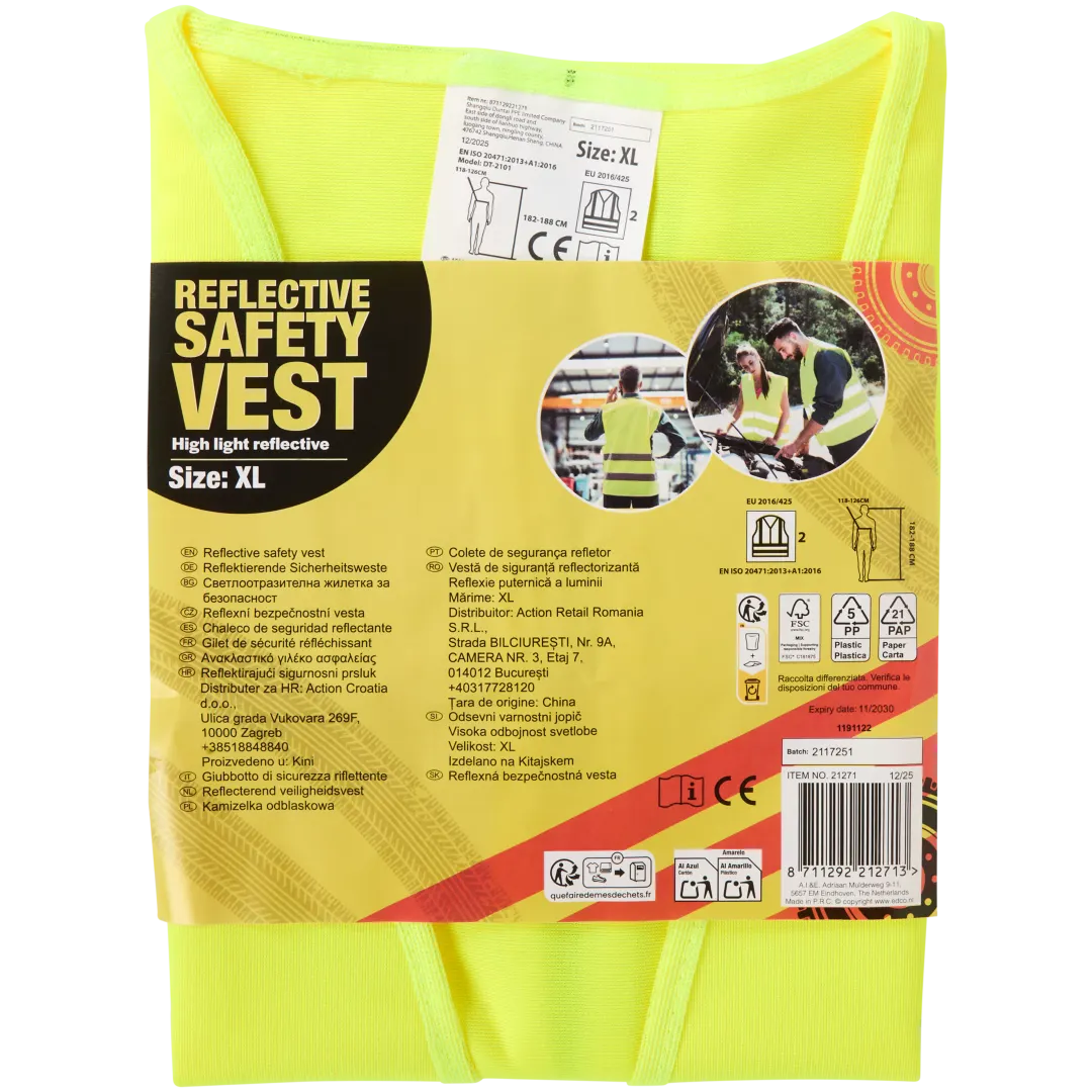 Chaleco de seguridad reflectante 2