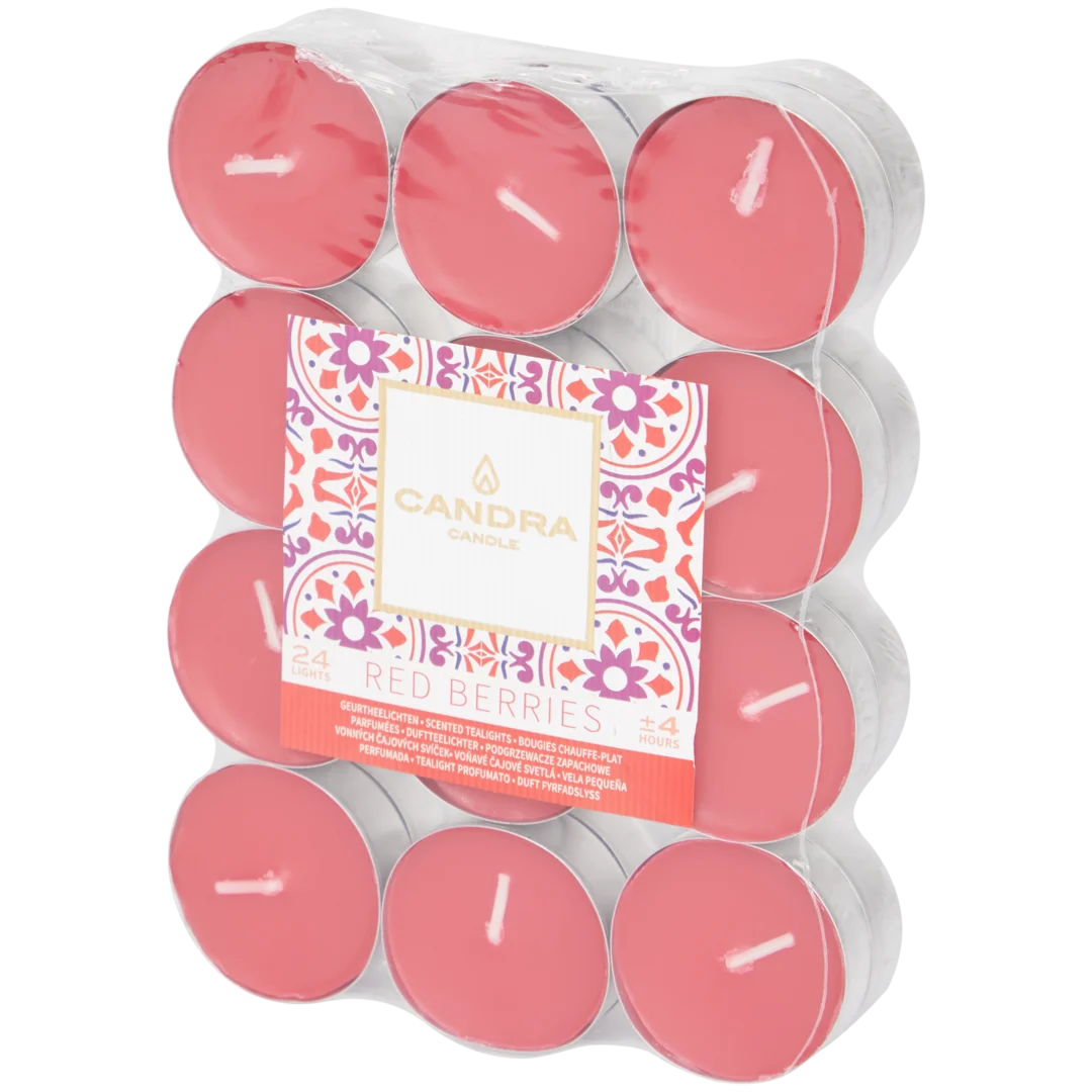 Velas perfumadas Candra Groselha