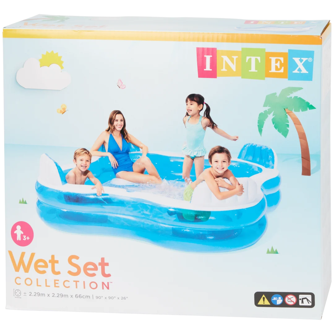 Piscina gonfiabile 4 posti Intex 1