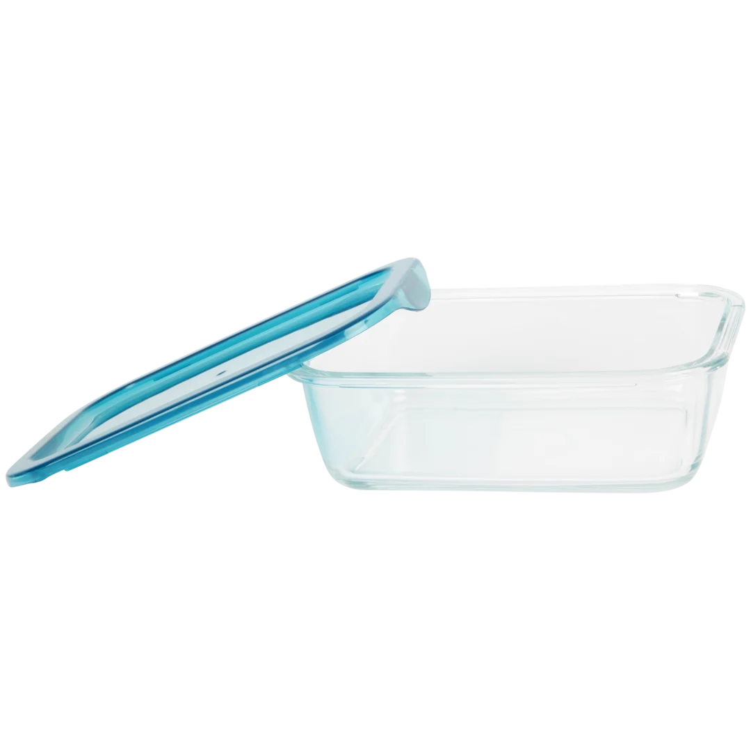 Boîte de conservation en verre avec couvercle