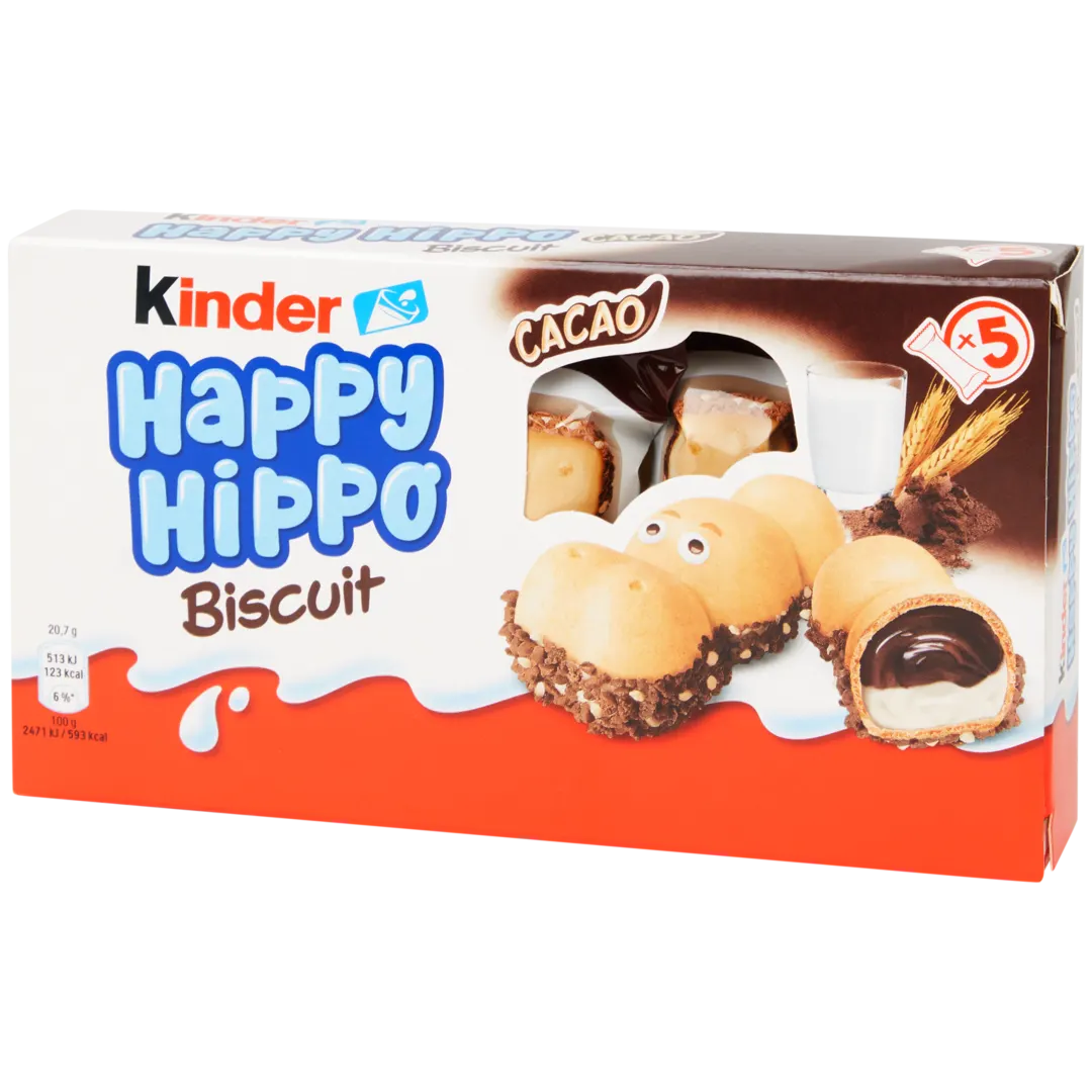 Biscuit Kinder Happy Hippo