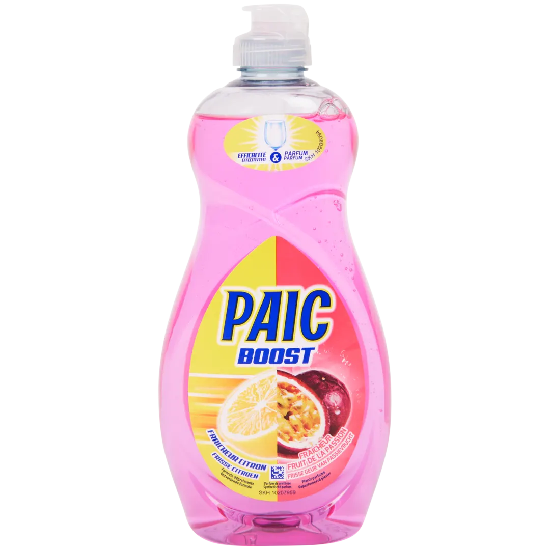 Liquide vaisselle Paic Boost Citron & Fruit de la passion 1