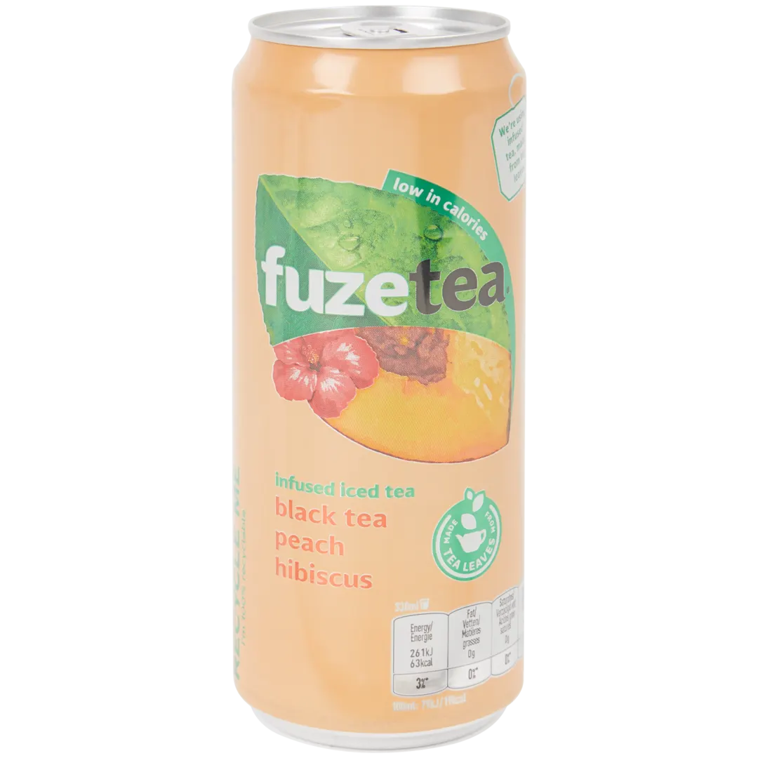 Fuze Tea Black Tea Peach Hibiscus
