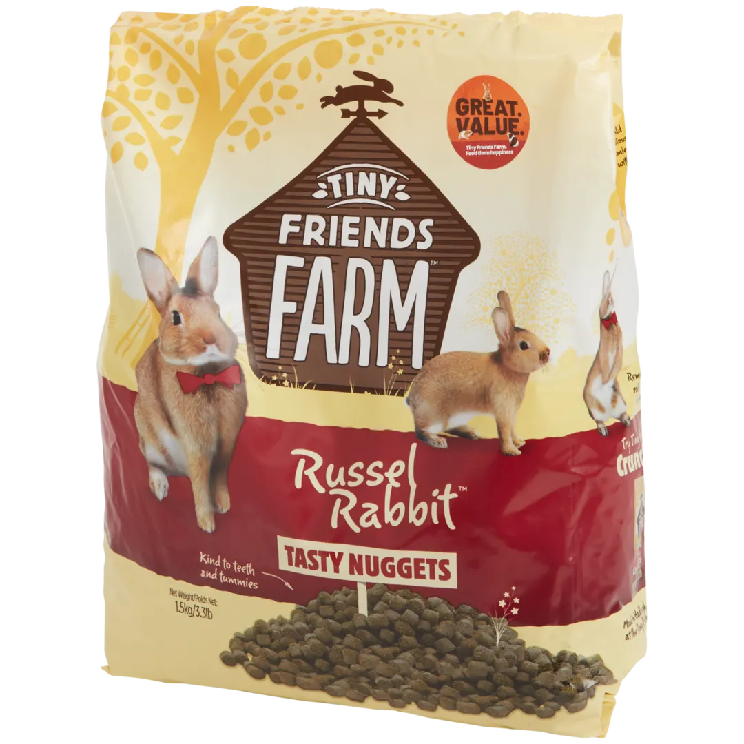 Ração para coelhos Tiny Friends Farm Russel Rabbit 1