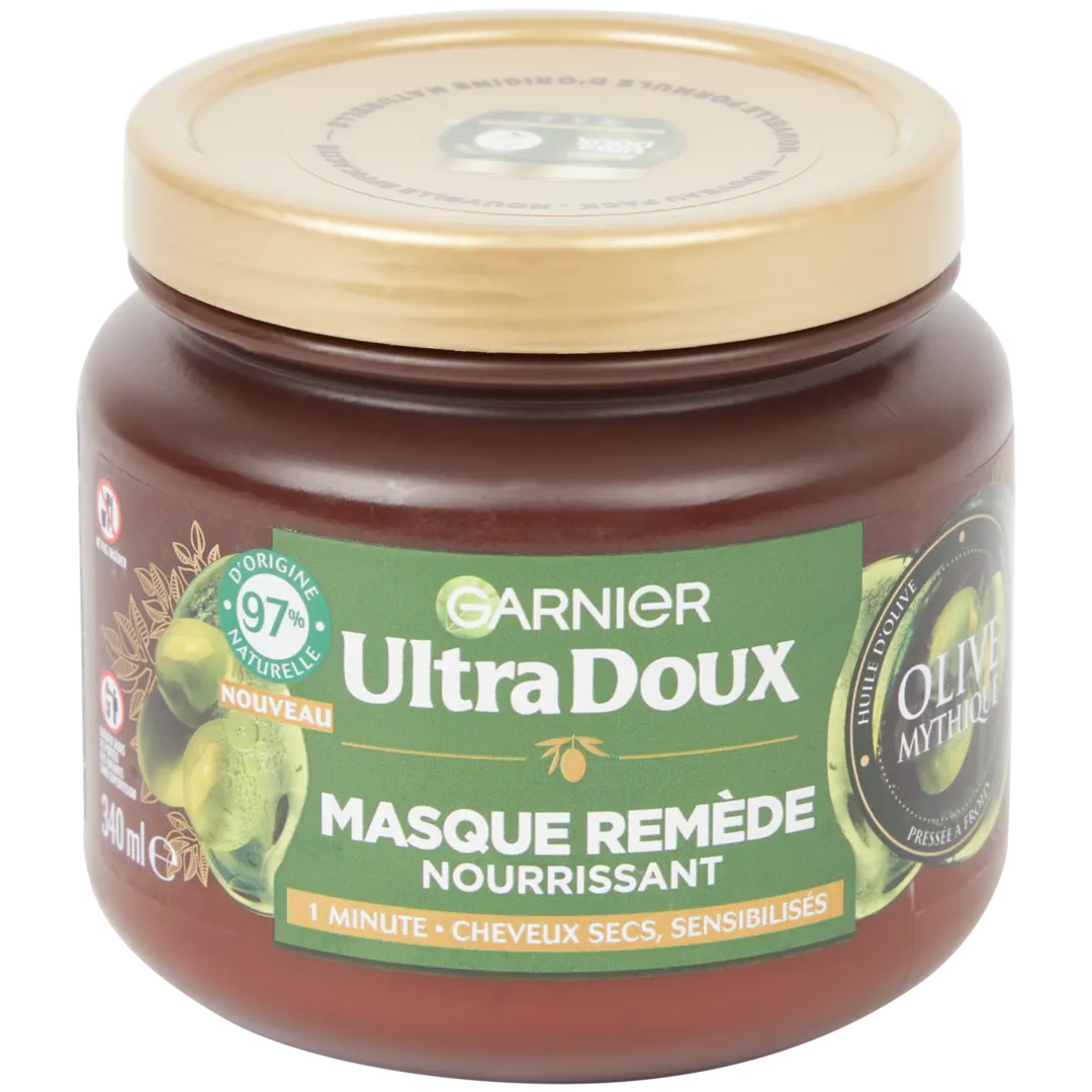 Masque pour cheveux Garnier Ultra Doux Olive mythique 1