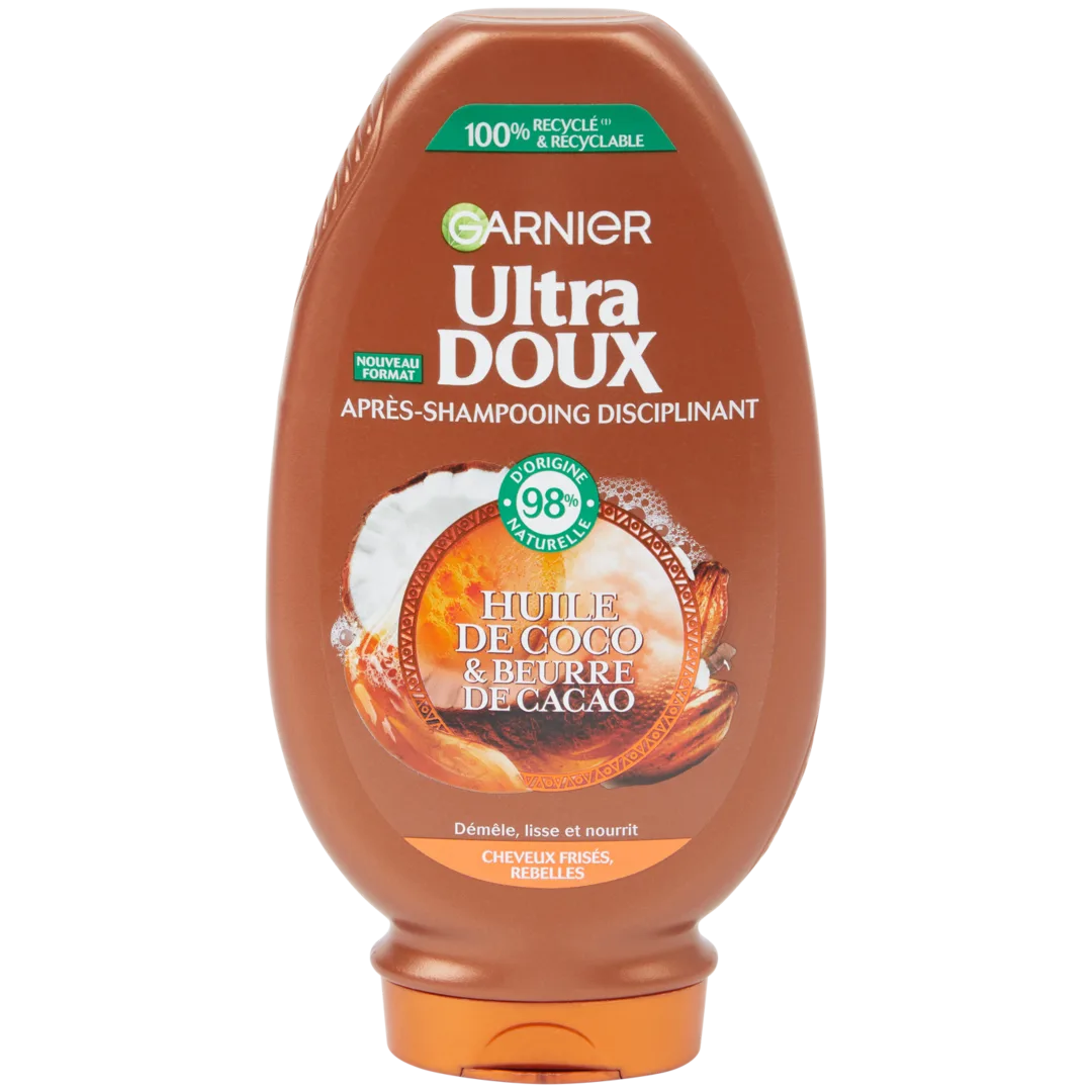 Après-shampoing Garnier Ultra Doux Huile de coco et beurre de cacao 1