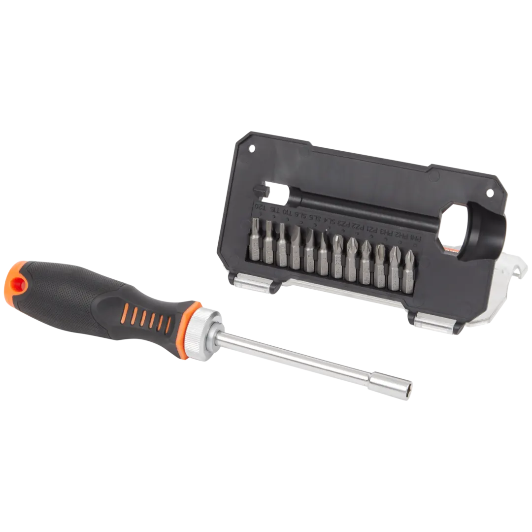 Jogo de chave de fendas de roquete e pontas Werckmann 1