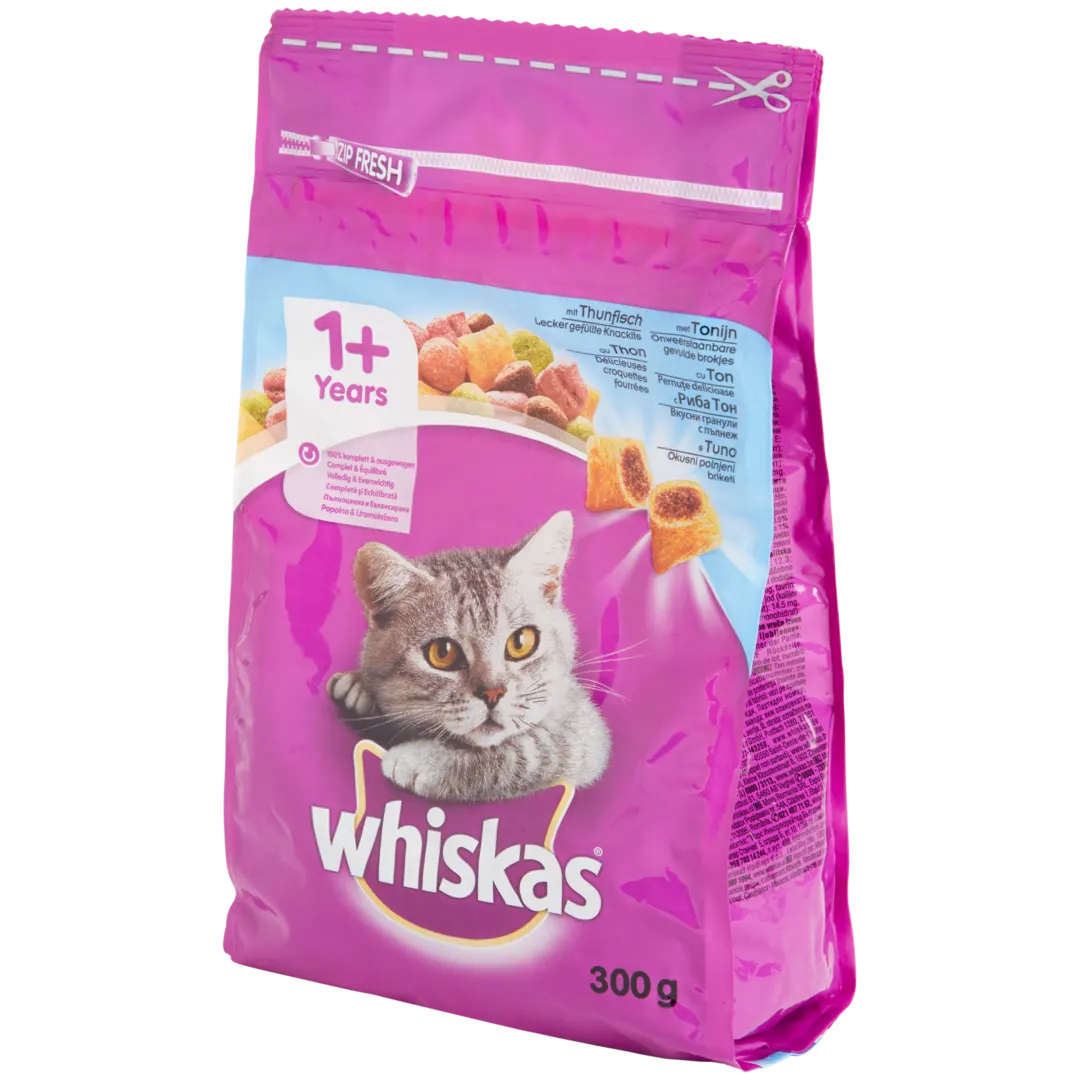 Ração seca para gatos Whiskas Atum