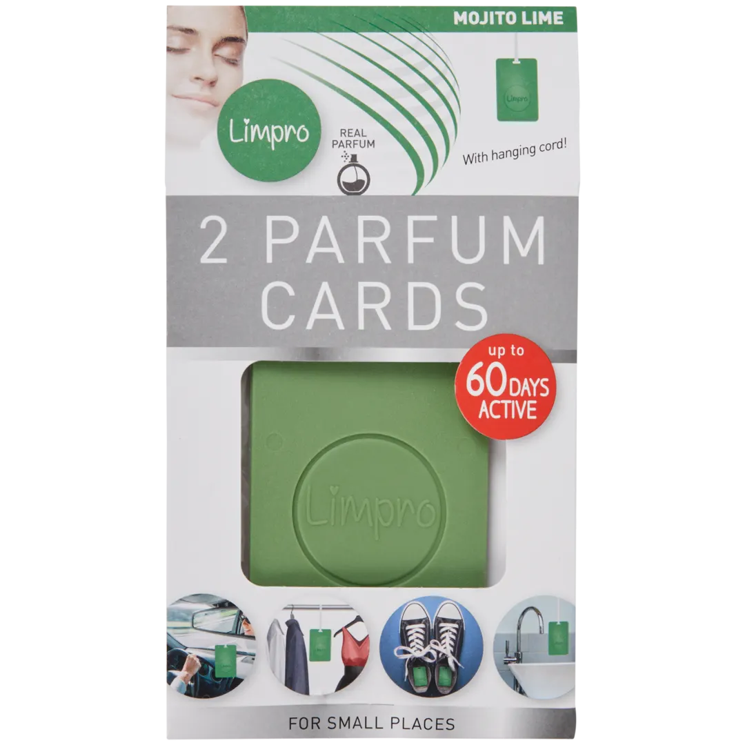 Recambio de tarjetas perfumadas Limpro