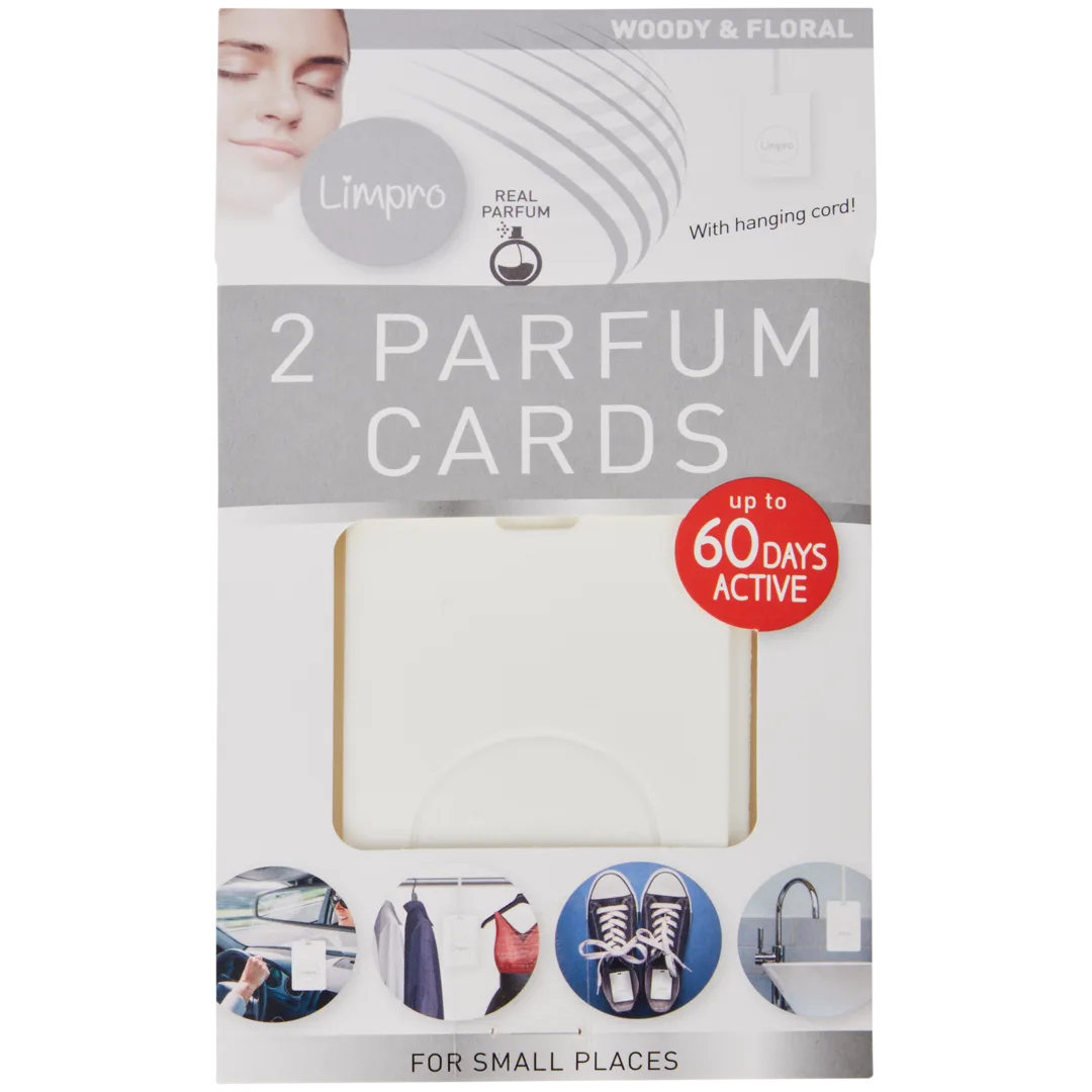 Recambio de tarjetas perfumadas Limpro