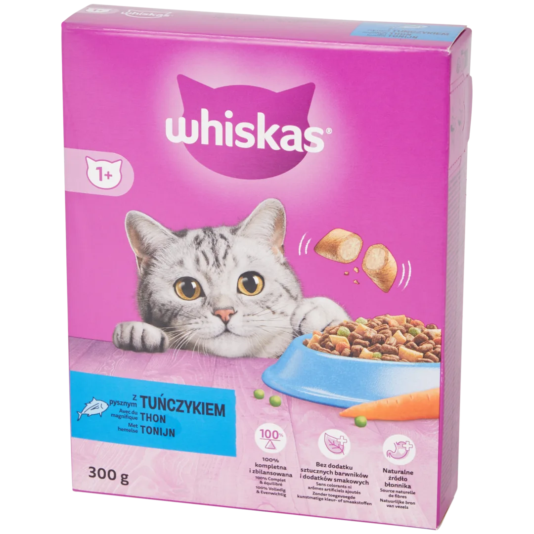 Croquettes fourrées pour chat Whiskas Thon 1