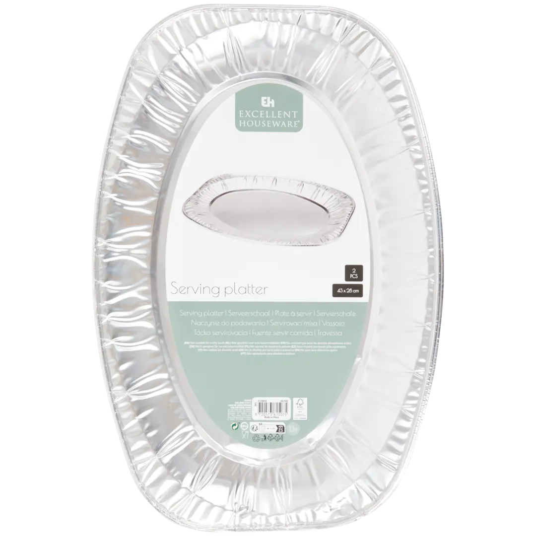 Plateaux jetables en aluminium Dumil