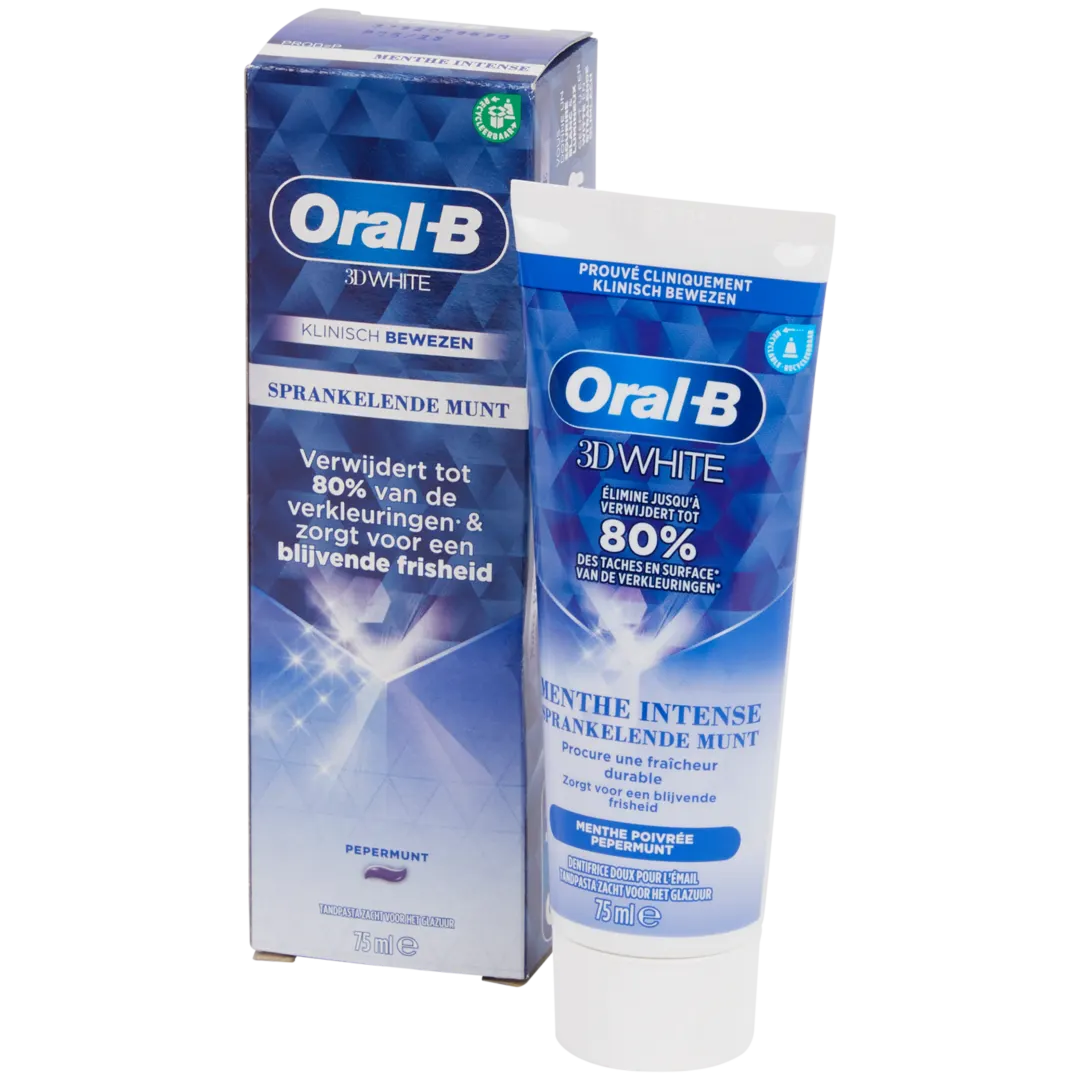 Oral-B 3D White tandpasta Sprankelende Munt