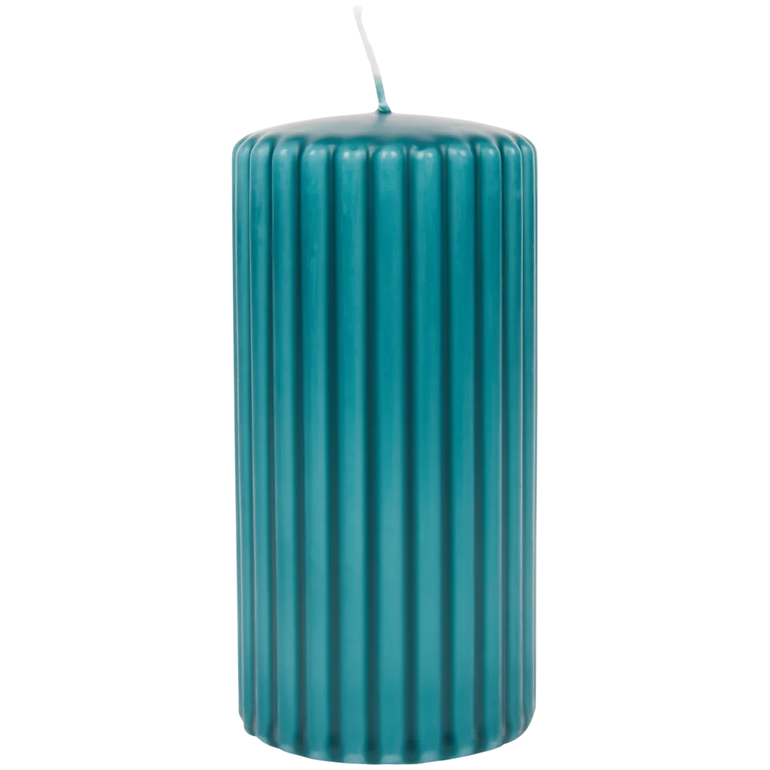 Bougie cylindrique nervurée 4