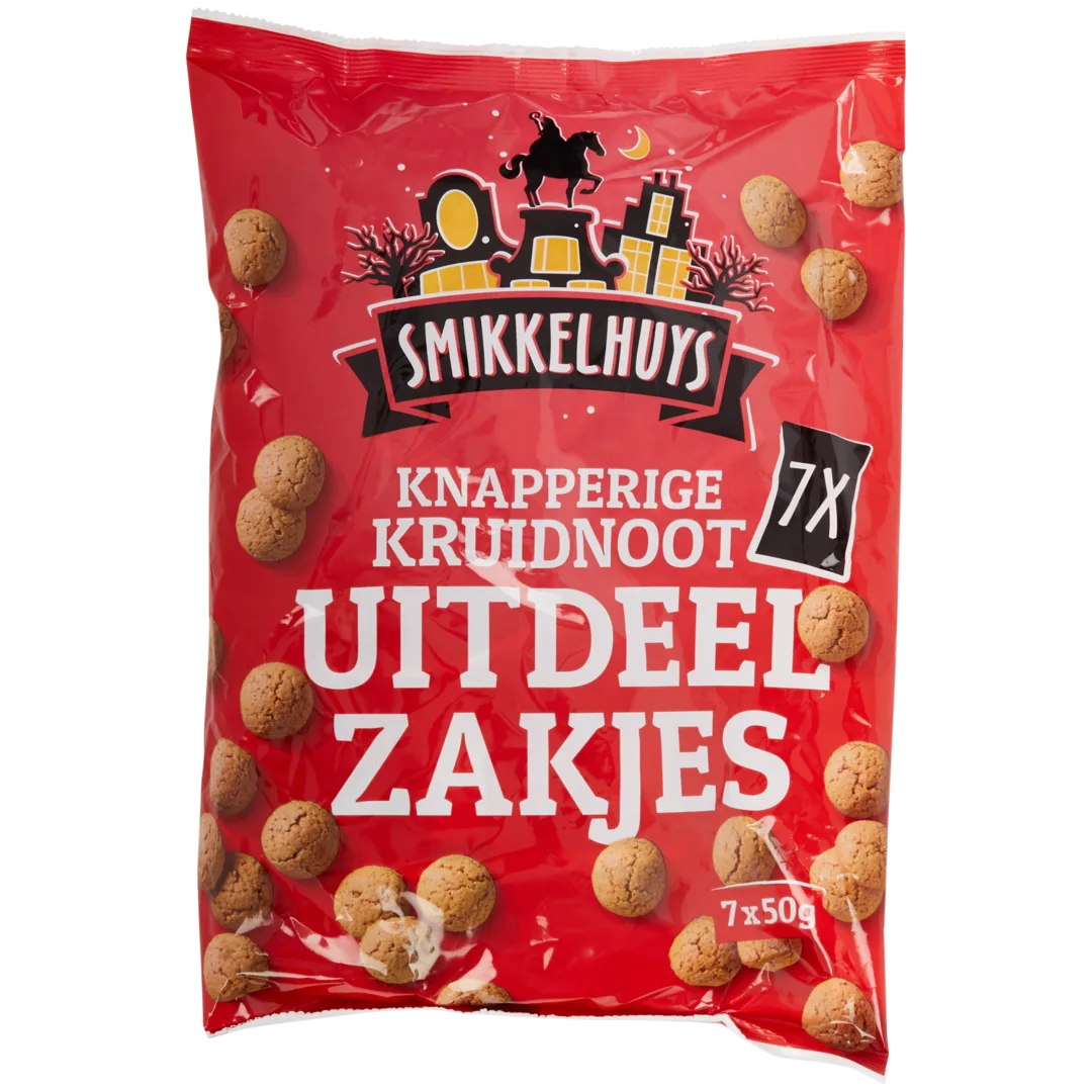 Smikkelhuys kruidnoten uitdeelzak 1