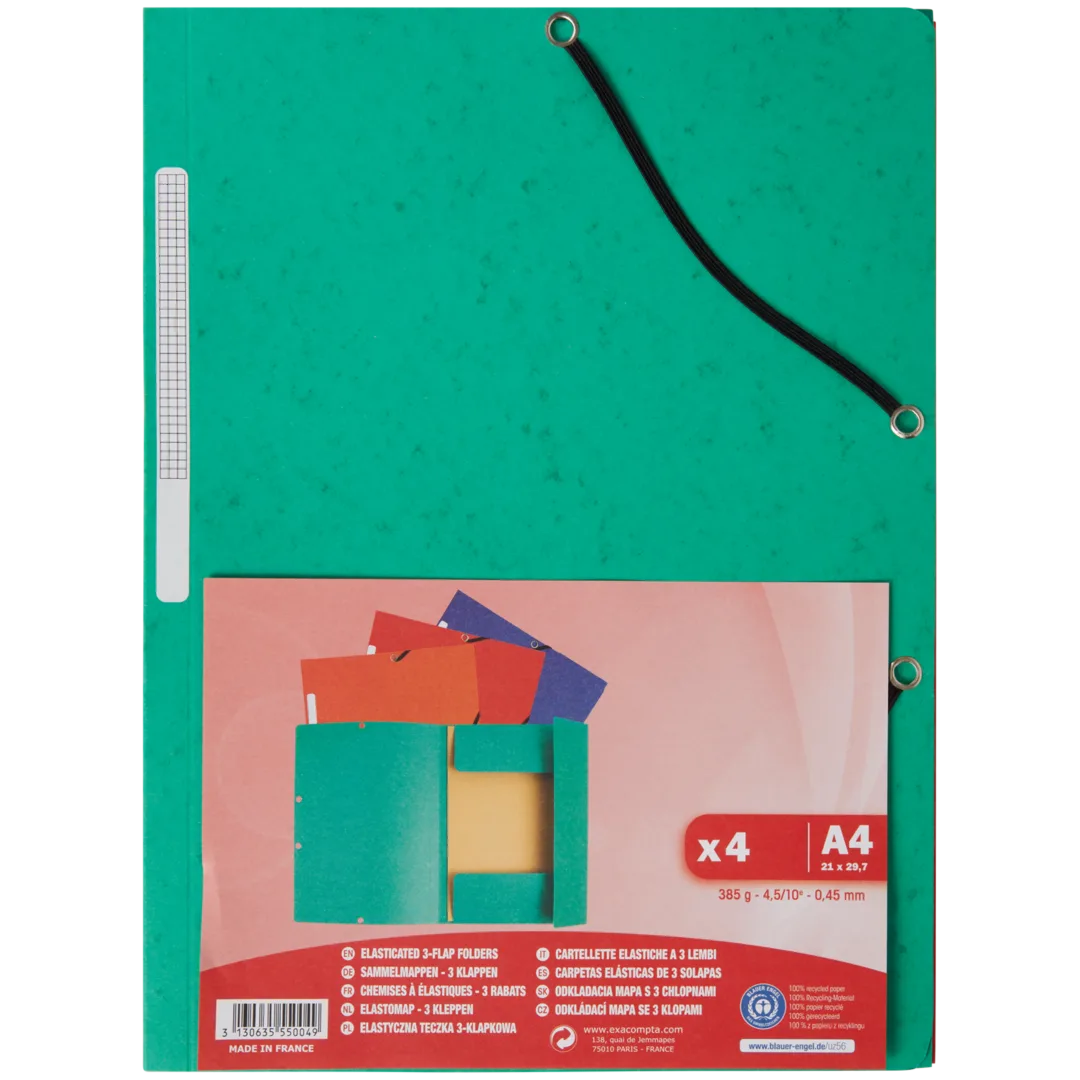 Teczka z gumką Exacompta 3