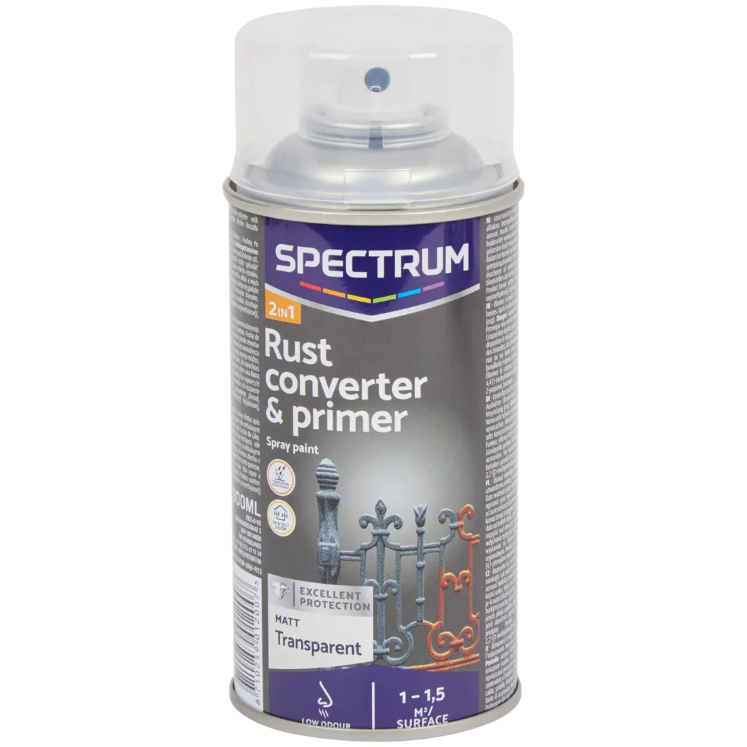 Matowy podkład antykorozyjny Spectrum Przezroczysty