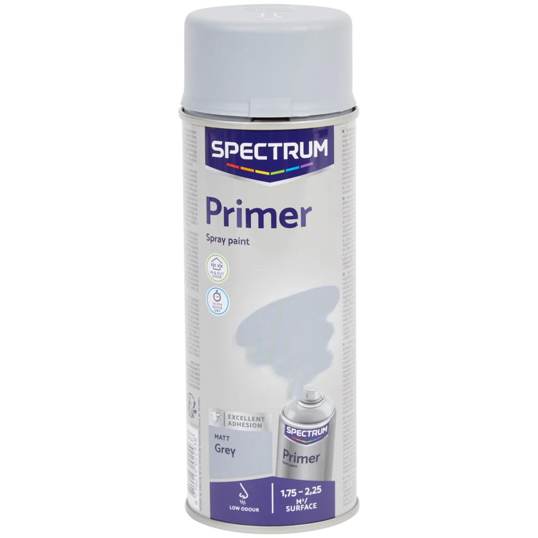 Spectrum primer spuitverf mat grijs