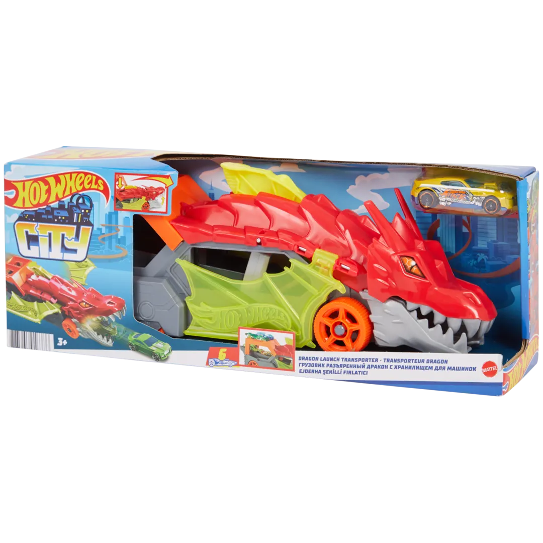 Autocarro dragone Hot Wheels City 2