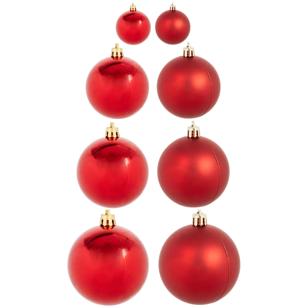 Boules de Noël en plastique 3