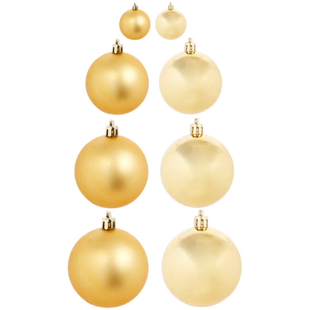 Boules de Noël en plastique 2