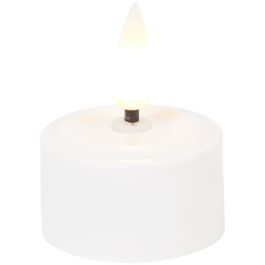 Velas recarregáveis Branco