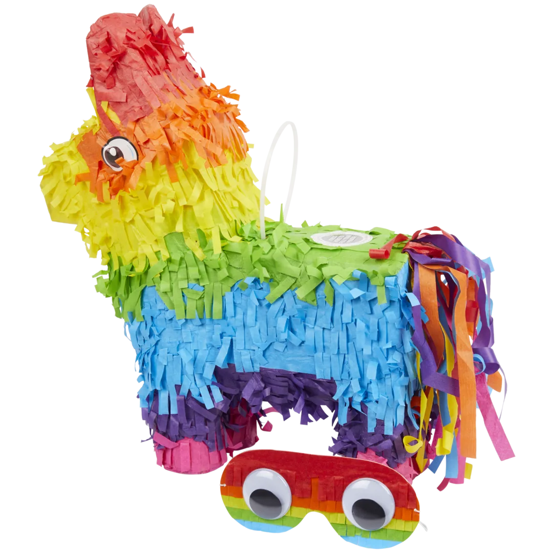 Piñata con maschera 1
