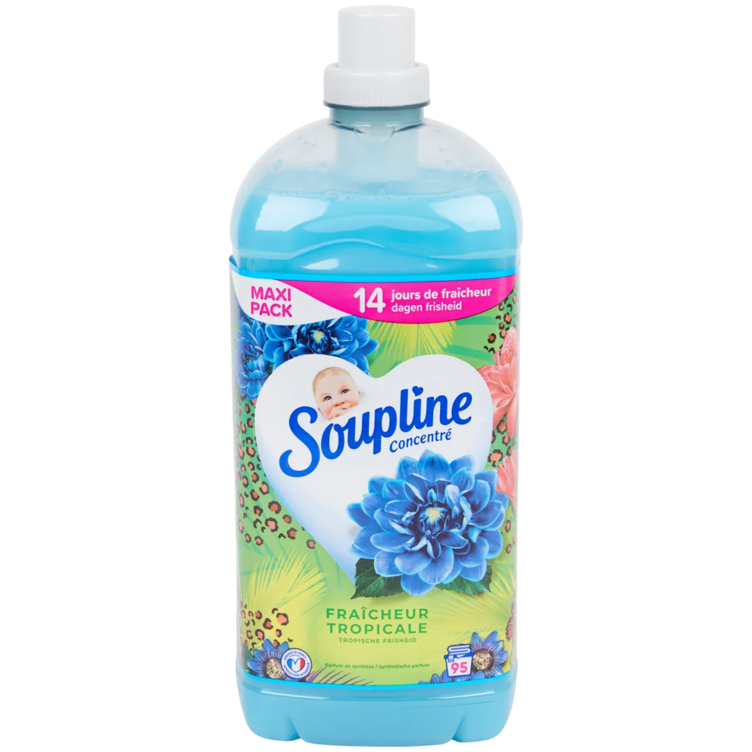 Adoucissant Soupline Fraîcheur tropicale 1