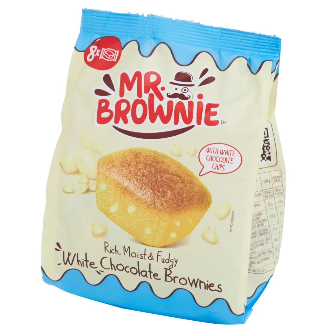 Brownies chocolat blanc Mr. Brownie
