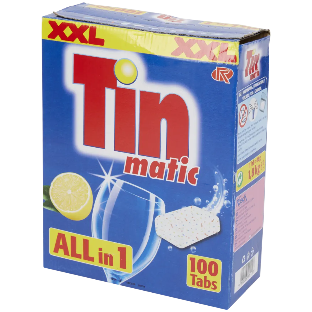 Pastiglie per lavastoviglie Tinmatic Tutto in 1
