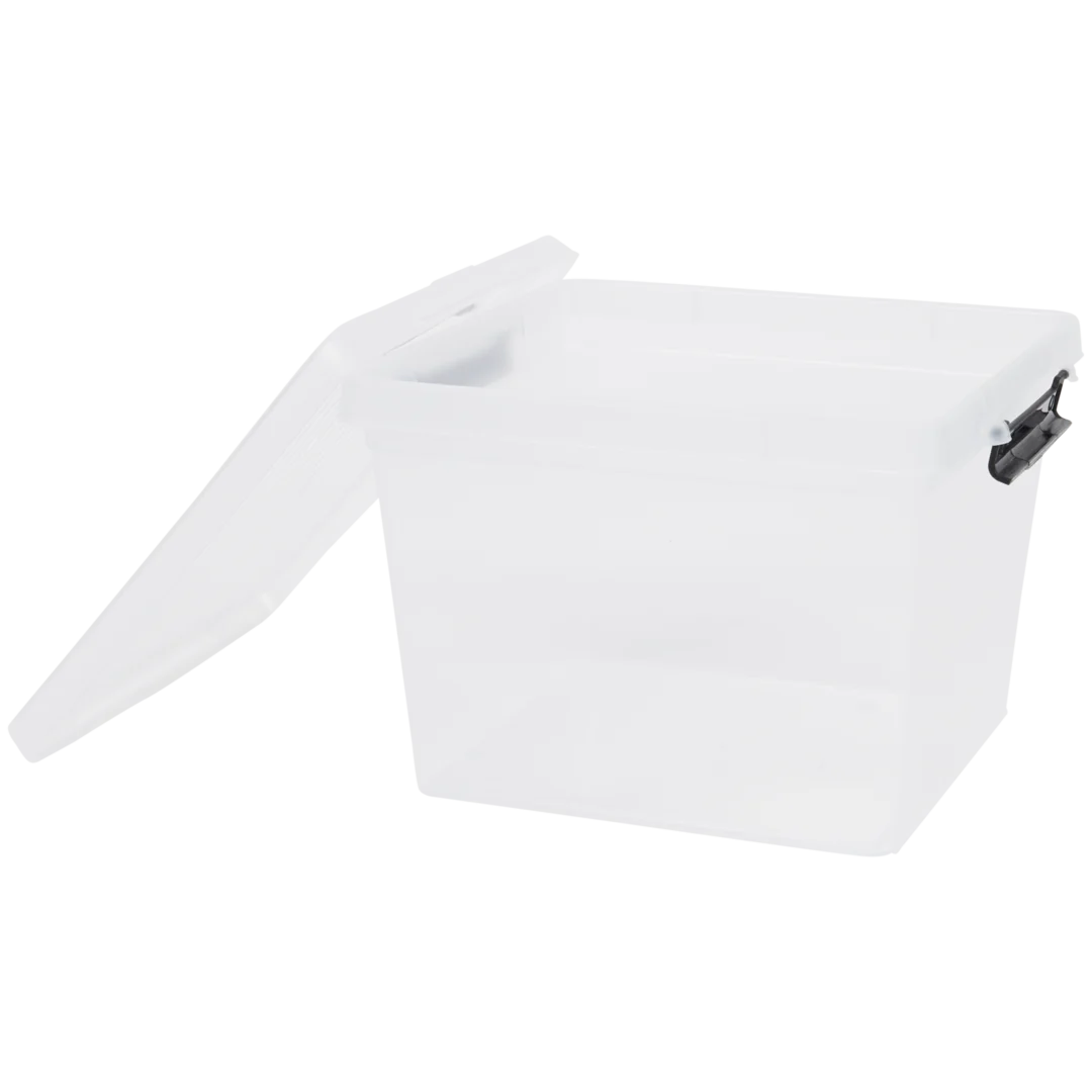 Caixa de arrumação com tampa Plast1 2